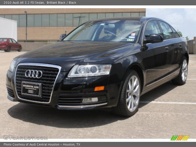 Brilliant Black / Black 2010 Audi A6 3.2 FSI Sedan