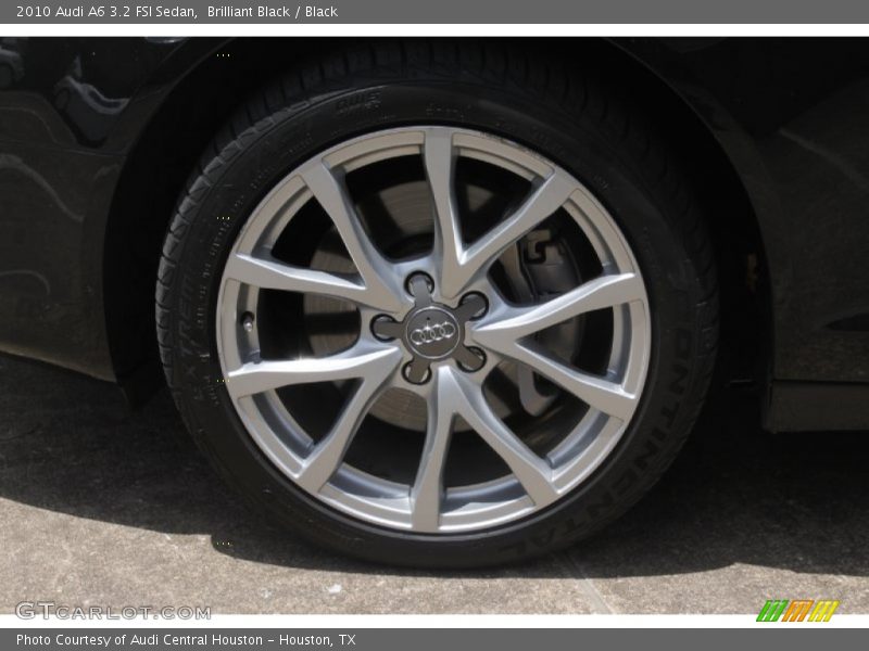 Brilliant Black / Black 2010 Audi A6 3.2 FSI Sedan