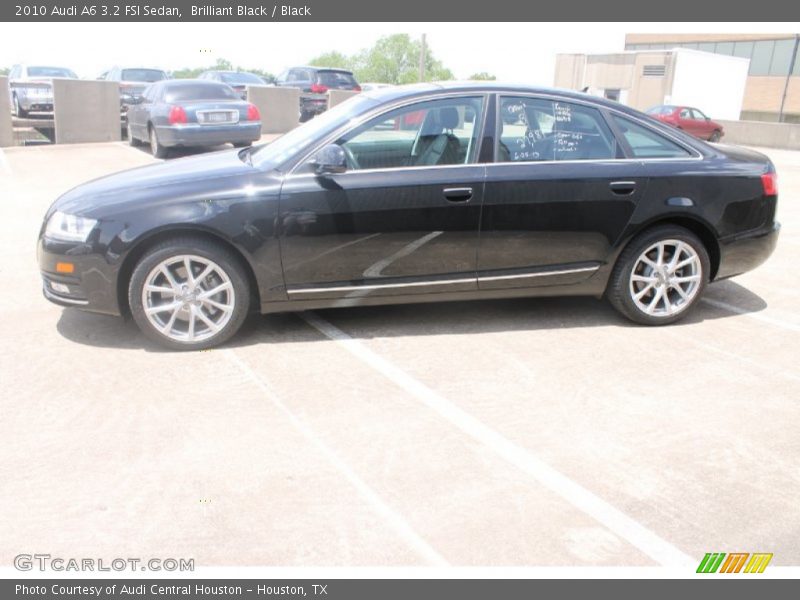 Brilliant Black / Black 2010 Audi A6 3.2 FSI Sedan