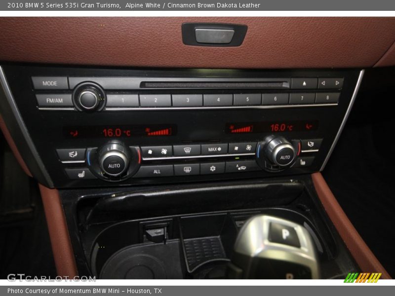 Alpine White / Cinnamon Brown Dakota Leather 2010 BMW 5 Series 535i Gran Turismo