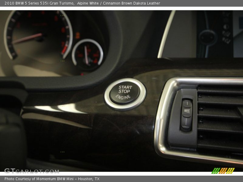 Alpine White / Cinnamon Brown Dakota Leather 2010 BMW 5 Series 535i Gran Turismo
