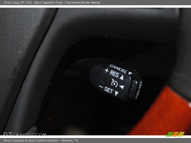 Black Sapphire Pearl / Parchment/Brown Walnut 2010 Lexus RX 350