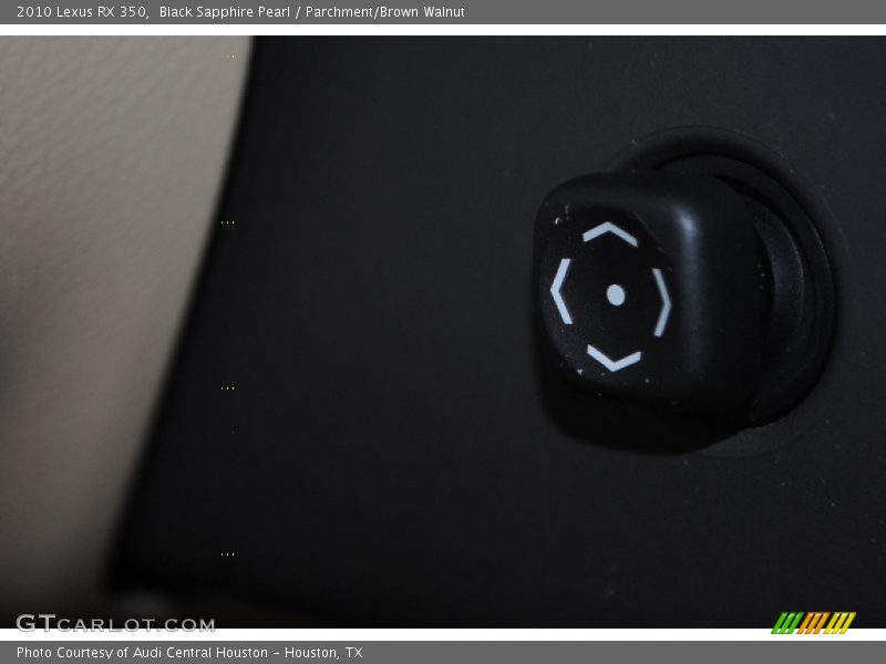 Black Sapphire Pearl / Parchment/Brown Walnut 2010 Lexus RX 350