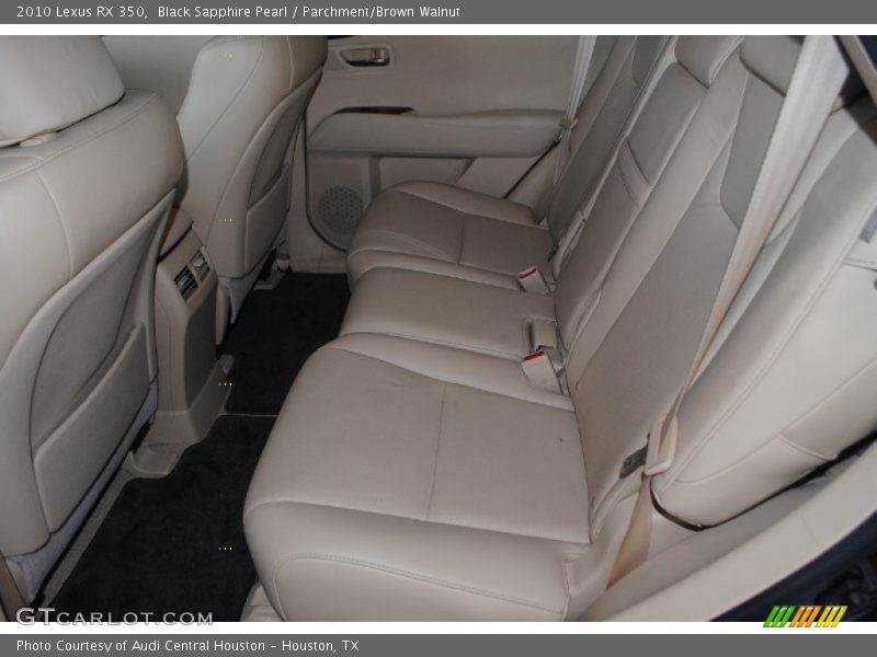 Black Sapphire Pearl / Parchment/Brown Walnut 2010 Lexus RX 350