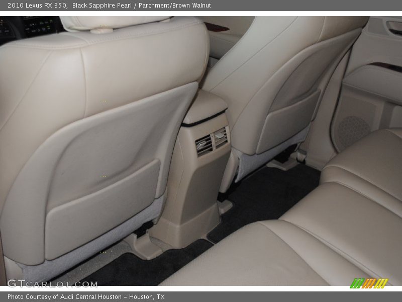 Black Sapphire Pearl / Parchment/Brown Walnut 2010 Lexus RX 350