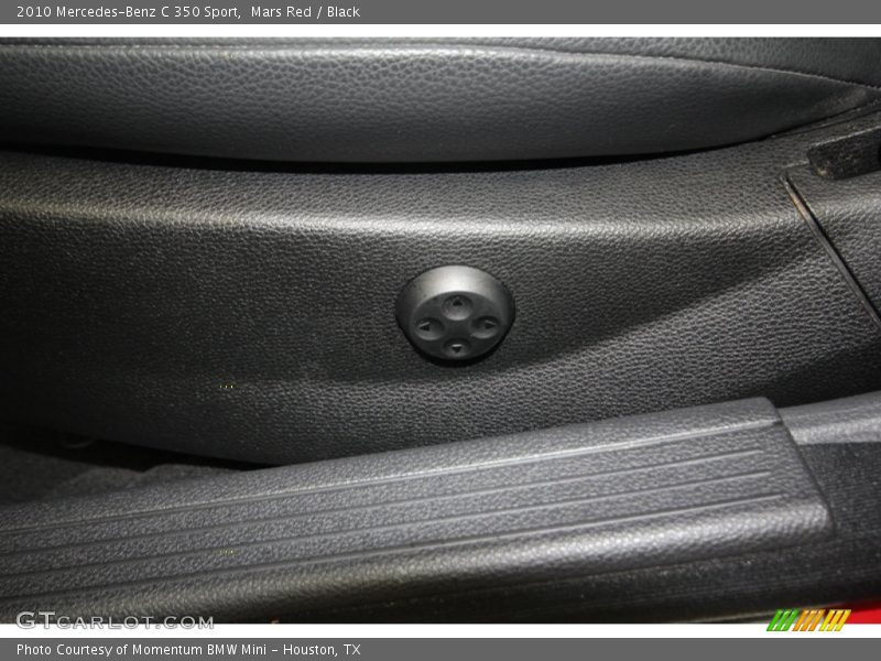 Mars Red / Black 2010 Mercedes-Benz C 350 Sport