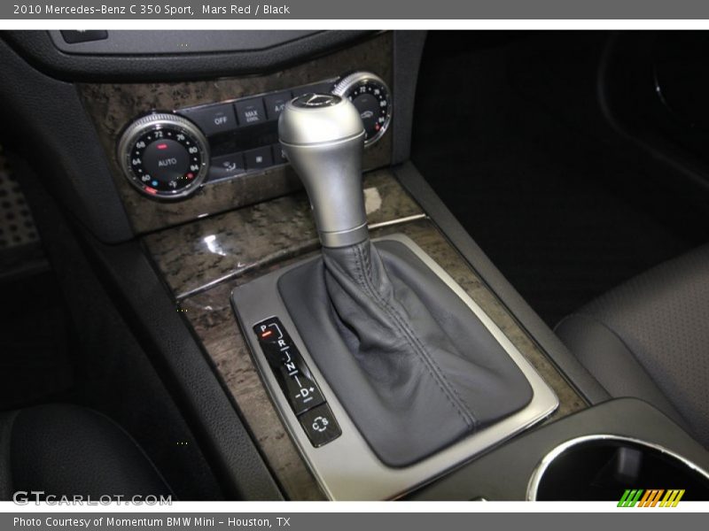 Mars Red / Black 2010 Mercedes-Benz C 350 Sport
