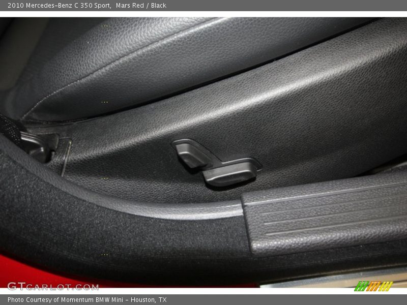 Mars Red / Black 2010 Mercedes-Benz C 350 Sport