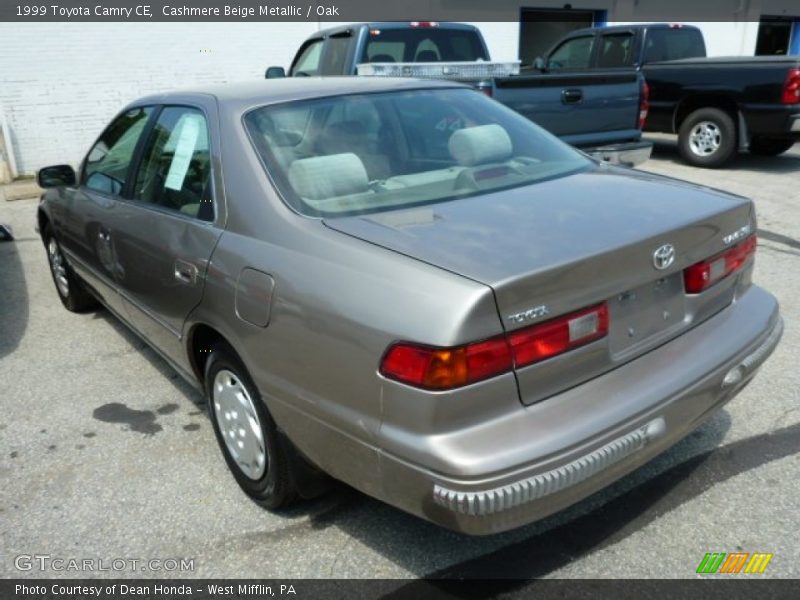 Cashmere Beige Metallic / Oak 1999 Toyota Camry CE