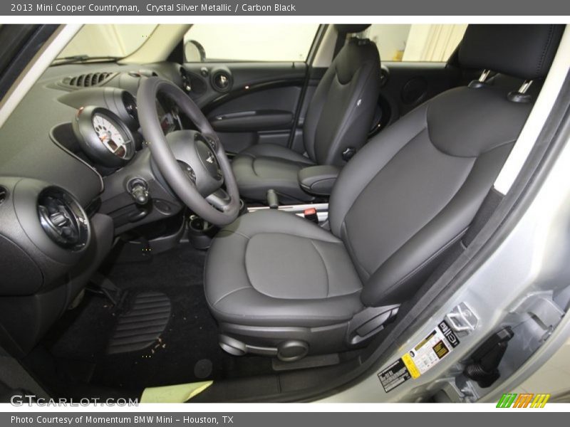 Crystal Silver Metallic / Carbon Black 2013 Mini Cooper Countryman