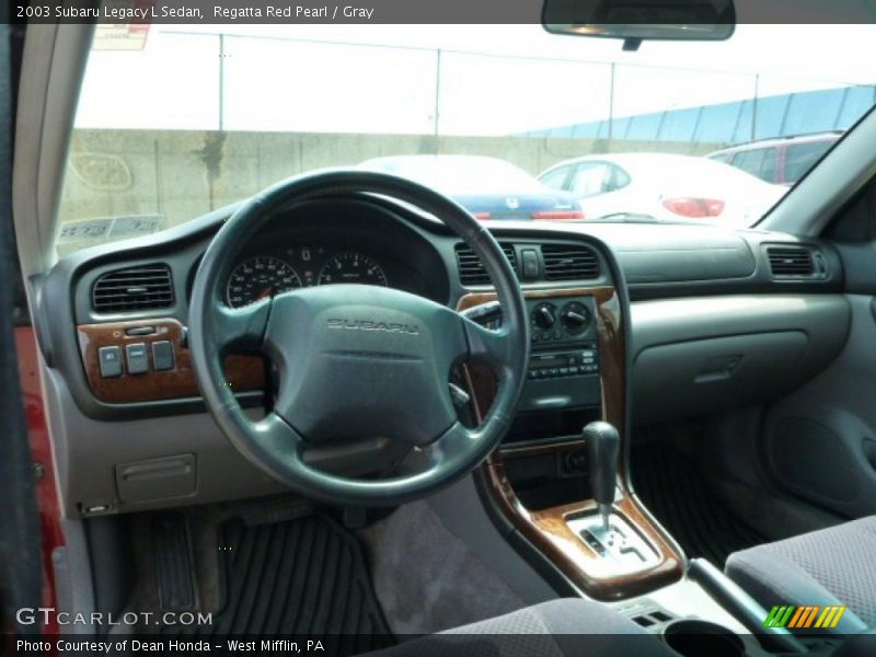 Dashboard of 2003 Legacy L Sedan