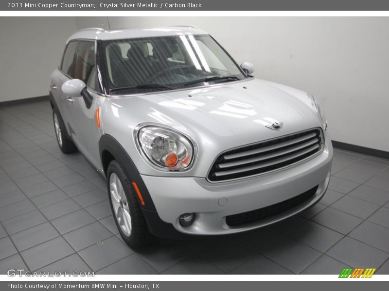 Crystal Silver Metallic / Carbon Black 2013 Mini Cooper Countryman