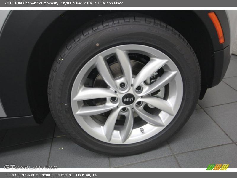 Crystal Silver Metallic / Carbon Black 2013 Mini Cooper Countryman