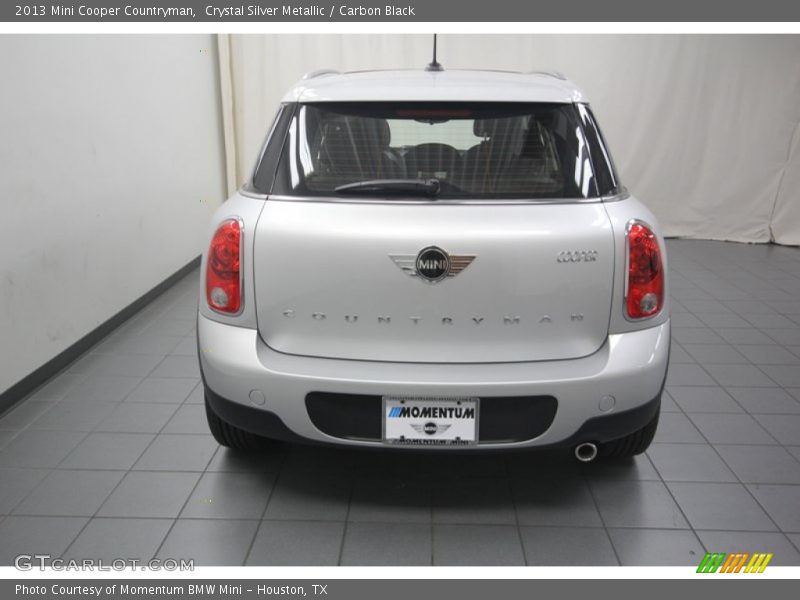 Crystal Silver Metallic / Carbon Black 2013 Mini Cooper Countryman