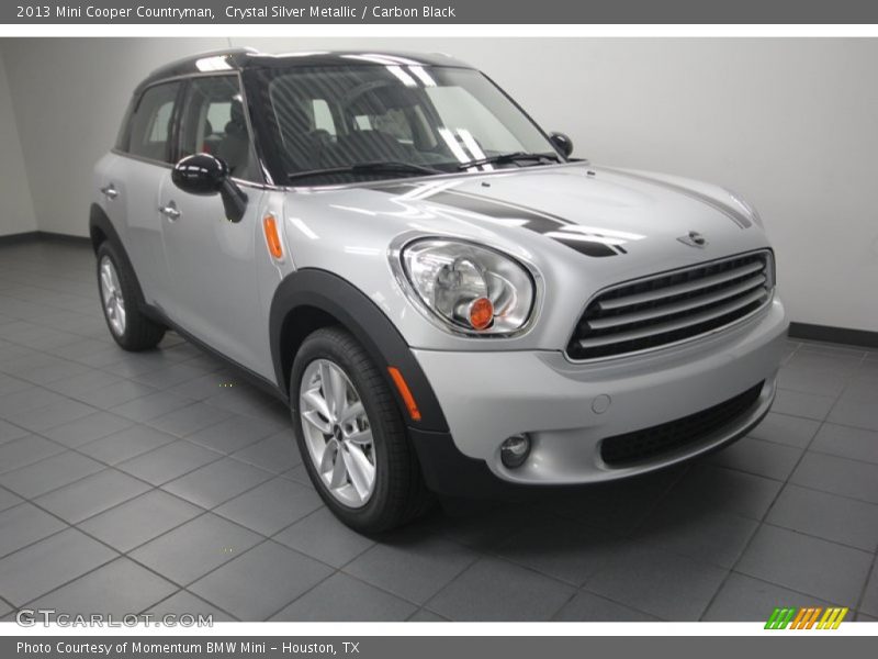 Crystal Silver Metallic / Carbon Black 2013 Mini Cooper Countryman