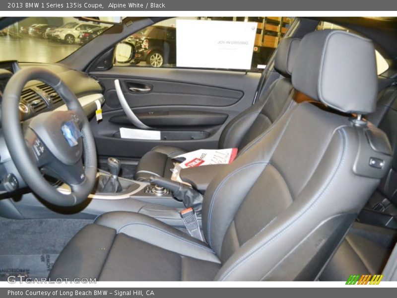 Front Seat of 2013 1 Series 135is Coupe