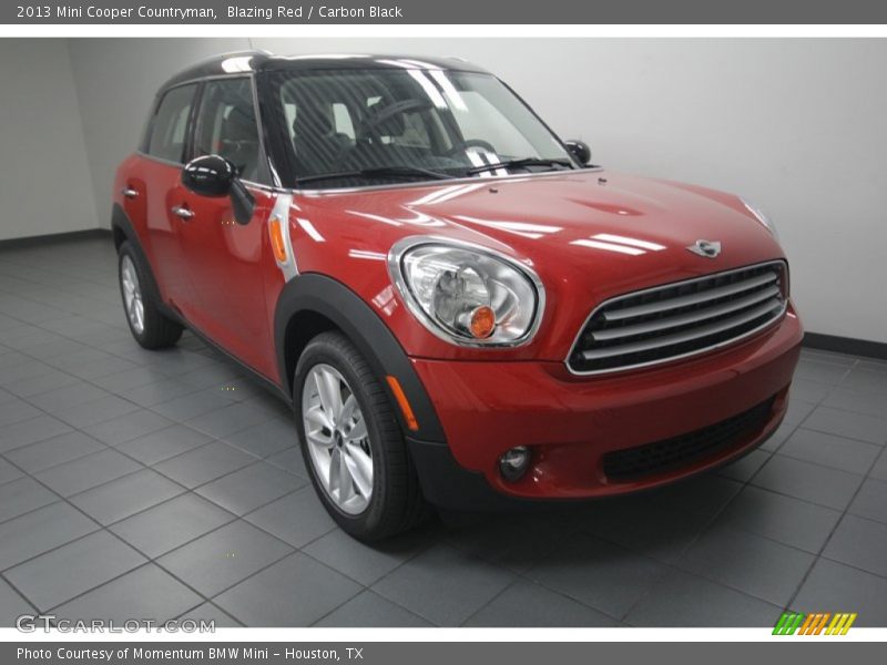 Blazing Red / Carbon Black 2013 Mini Cooper Countryman