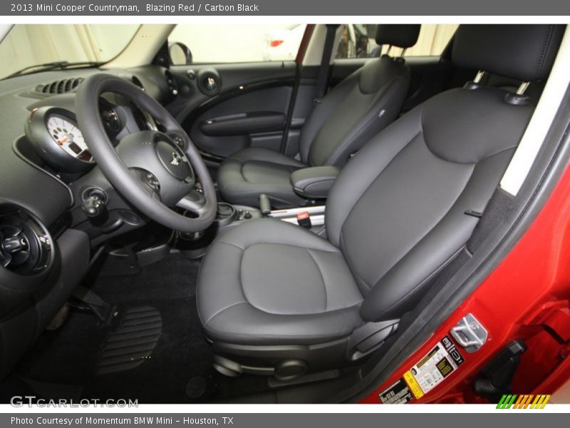 Blazing Red / Carbon Black 2013 Mini Cooper Countryman