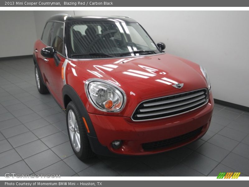 Blazing Red / Carbon Black 2013 Mini Cooper Countryman
