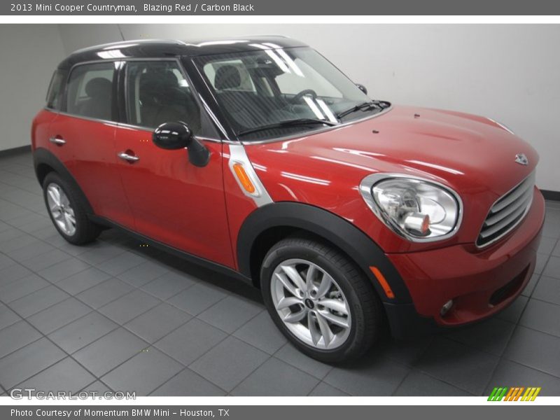 Blazing Red / Carbon Black 2013 Mini Cooper Countryman