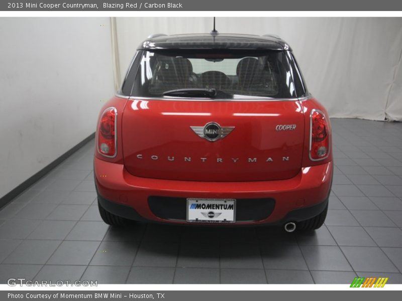 Blazing Red / Carbon Black 2013 Mini Cooper Countryman