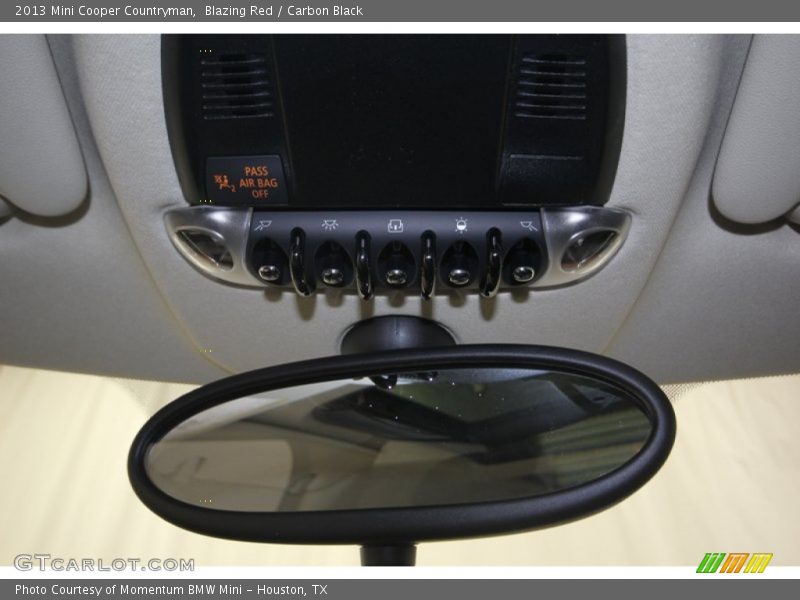 Blazing Red / Carbon Black 2013 Mini Cooper Countryman