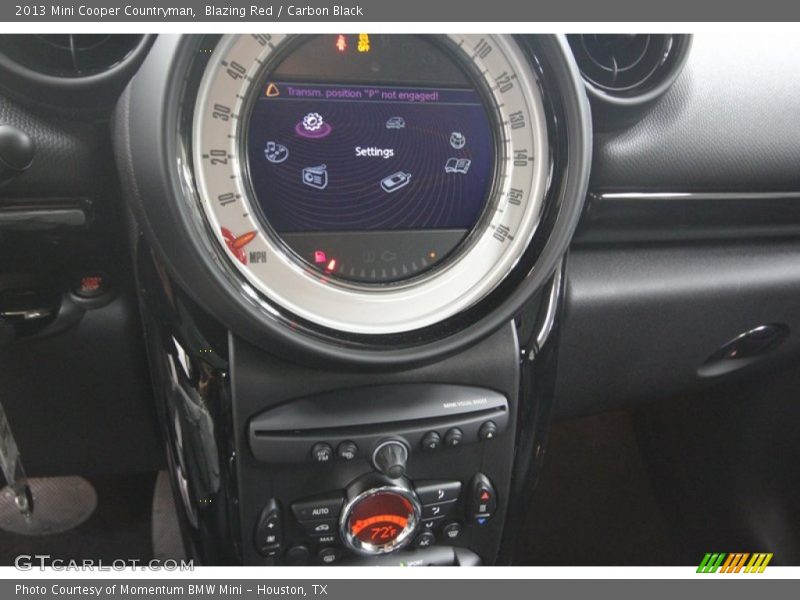 Blazing Red / Carbon Black 2013 Mini Cooper Countryman