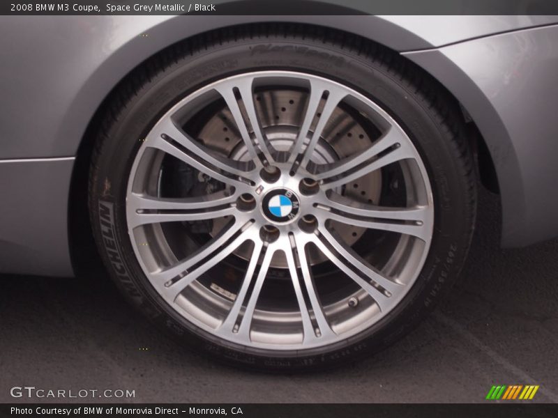 Space Grey Metallic / Black 2008 BMW M3 Coupe
