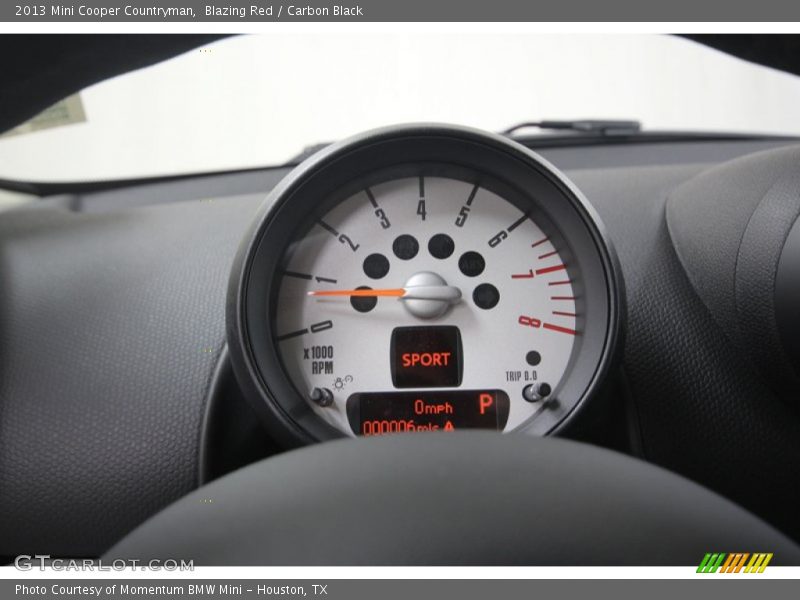 Blazing Red / Carbon Black 2013 Mini Cooper Countryman