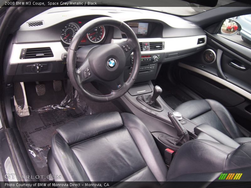 Black Interior - 2008 M3 Coupe 