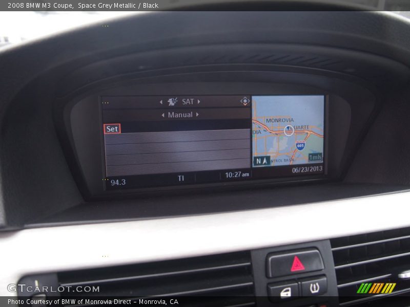 Space Grey Metallic / Black 2008 BMW M3 Coupe