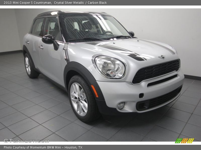 Crystal Silver Metallic / Carbon Black 2013 Mini Cooper S Countryman