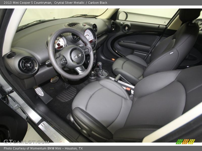 Crystal Silver Metallic / Carbon Black 2013 Mini Cooper S Countryman