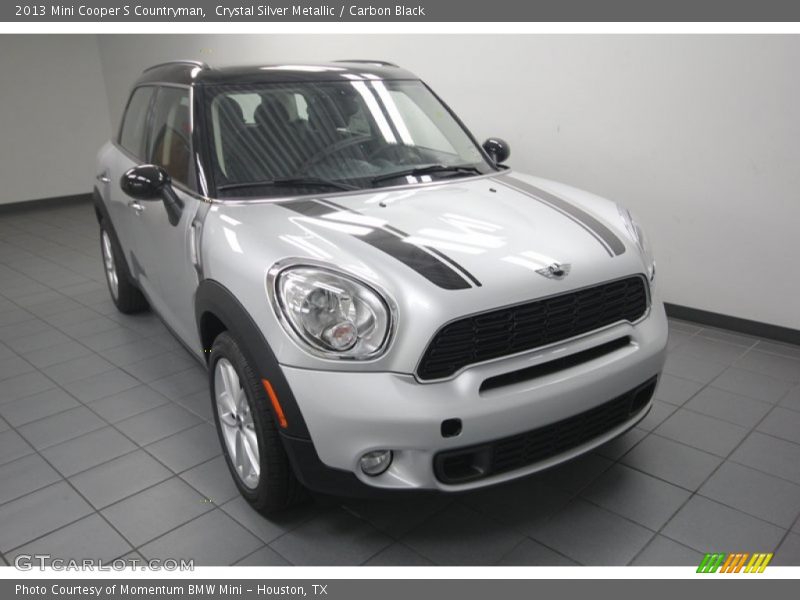 Crystal Silver Metallic / Carbon Black 2013 Mini Cooper S Countryman