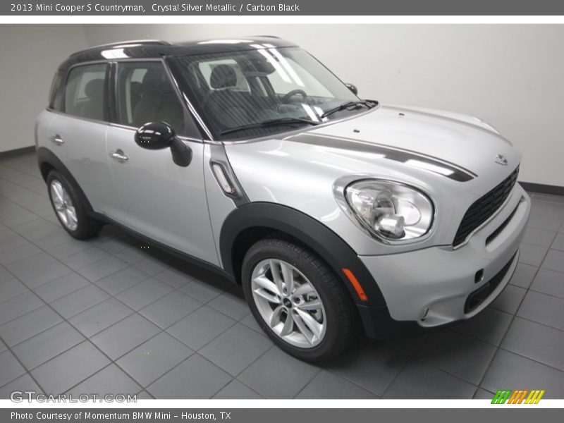 Crystal Silver Metallic / Carbon Black 2013 Mini Cooper S Countryman