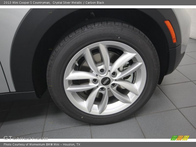 Crystal Silver Metallic / Carbon Black 2013 Mini Cooper S Countryman
