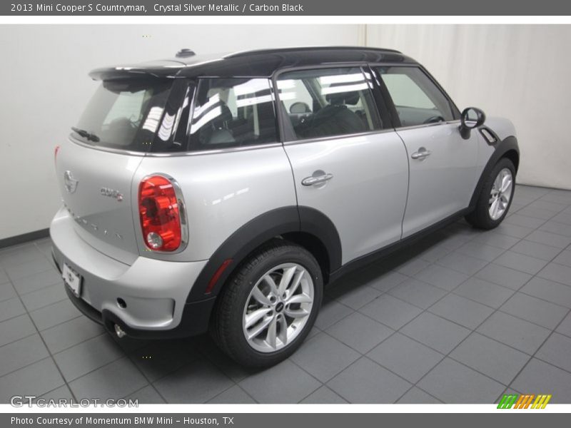 Crystal Silver Metallic / Carbon Black 2013 Mini Cooper S Countryman