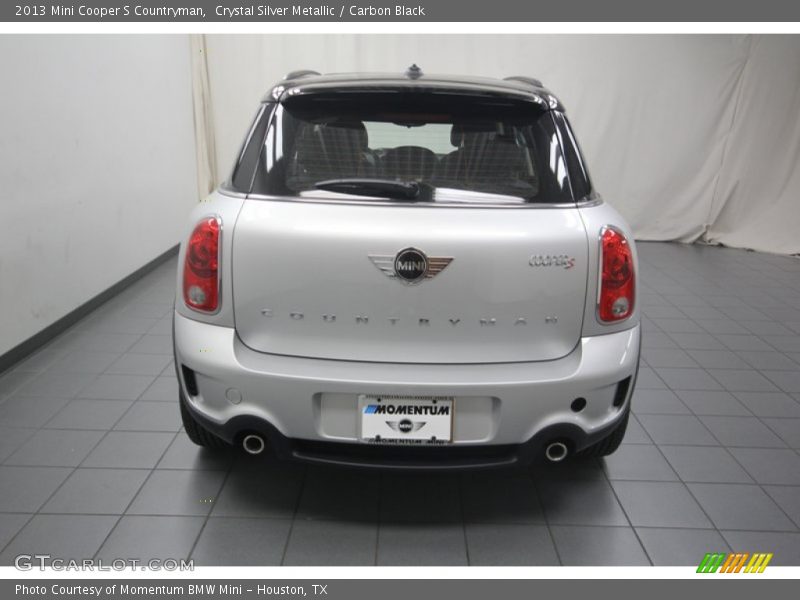 Crystal Silver Metallic / Carbon Black 2013 Mini Cooper S Countryman