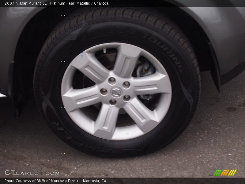 Platinum Pearl Matallic / Charcoal 2007 Nissan Murano SL
