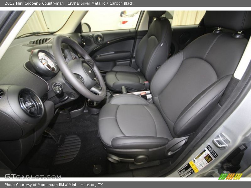 Crystal Silver Metallic / Carbon Black 2013 Mini Cooper S Countryman
