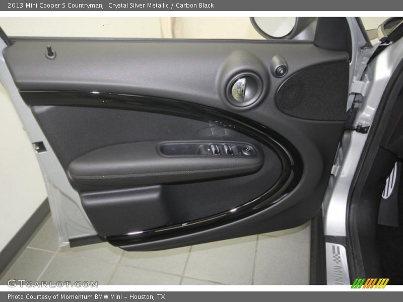 Crystal Silver Metallic / Carbon Black 2013 Mini Cooper S Countryman