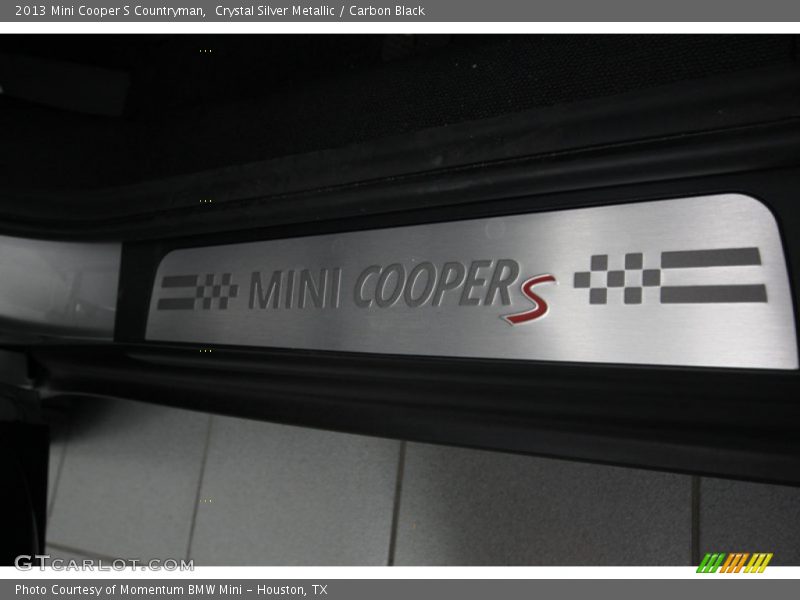 Crystal Silver Metallic / Carbon Black 2013 Mini Cooper S Countryman