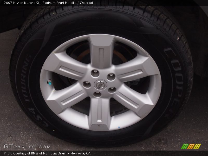Platinum Pearl Matallic / Charcoal 2007 Nissan Murano SL
