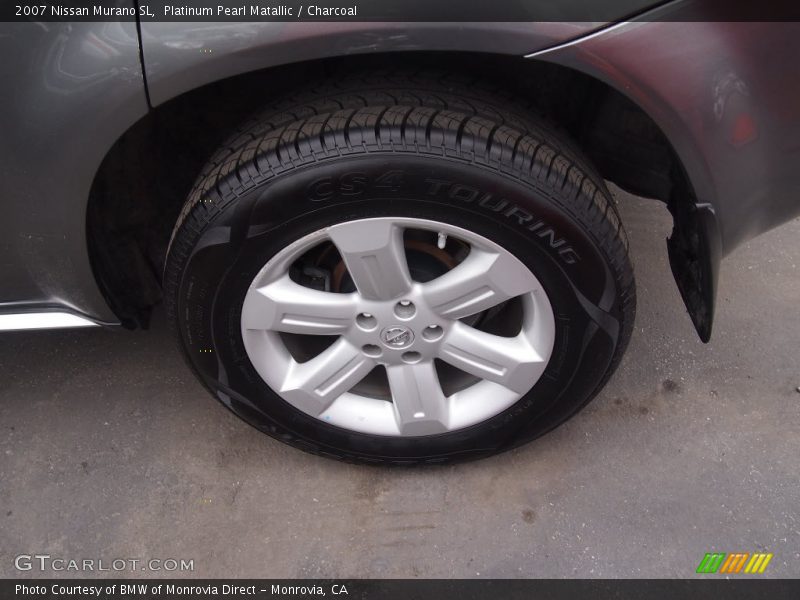 Platinum Pearl Matallic / Charcoal 2007 Nissan Murano SL