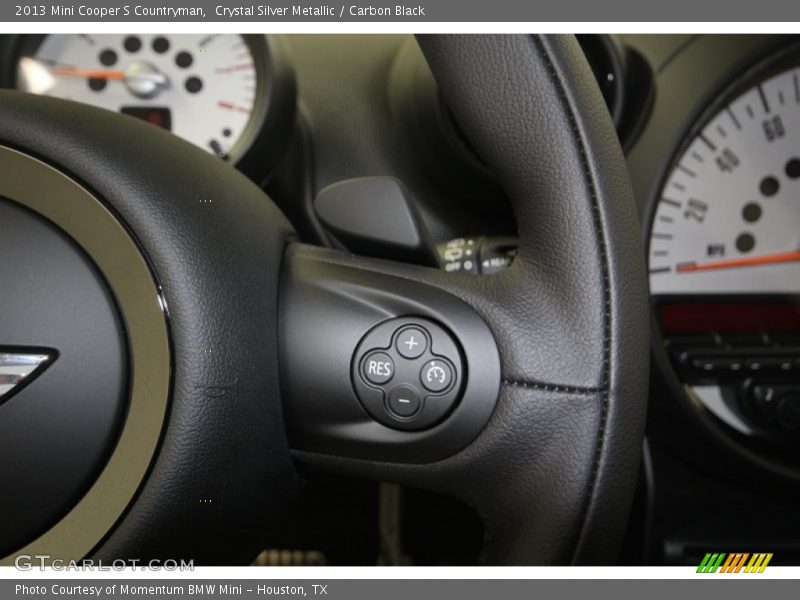 Crystal Silver Metallic / Carbon Black 2013 Mini Cooper S Countryman