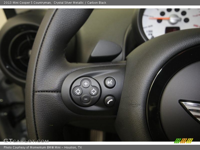 Crystal Silver Metallic / Carbon Black 2013 Mini Cooper S Countryman