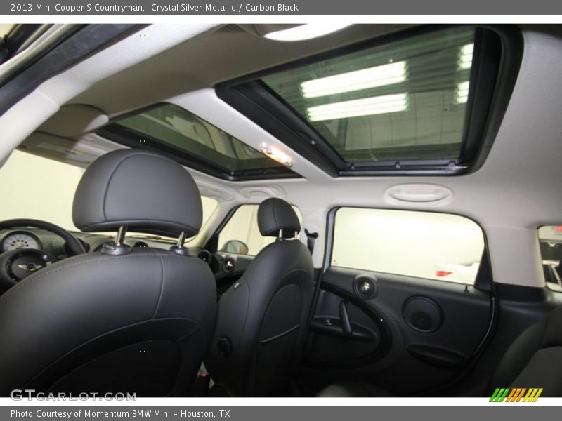Crystal Silver Metallic / Carbon Black 2013 Mini Cooper S Countryman