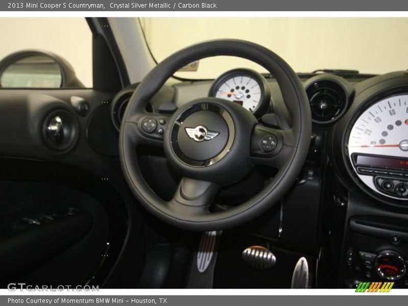 Crystal Silver Metallic / Carbon Black 2013 Mini Cooper S Countryman