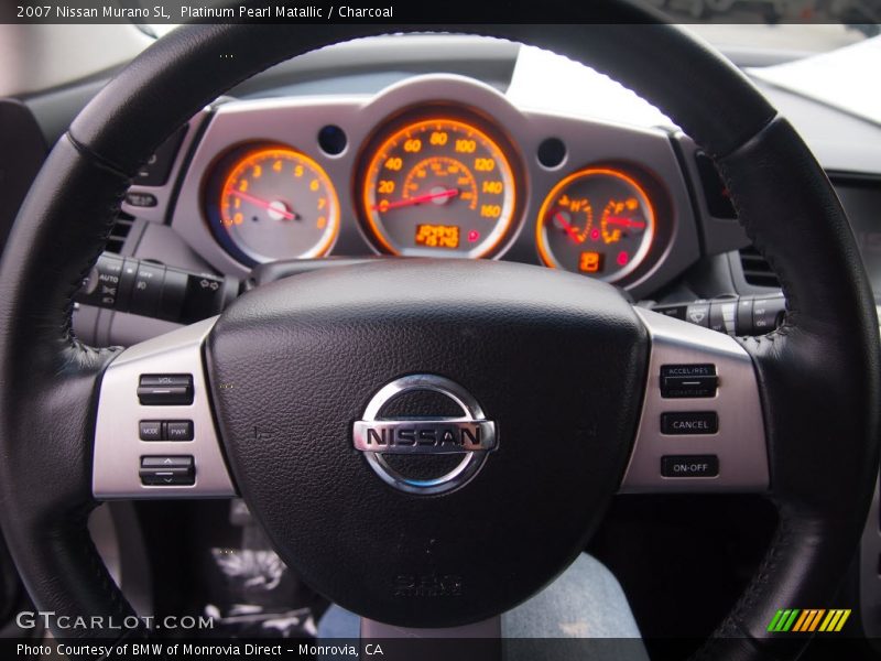 Platinum Pearl Matallic / Charcoal 2007 Nissan Murano SL