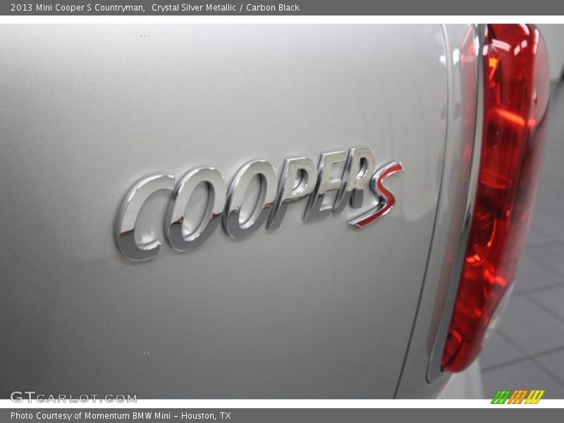 Crystal Silver Metallic / Carbon Black 2013 Mini Cooper S Countryman